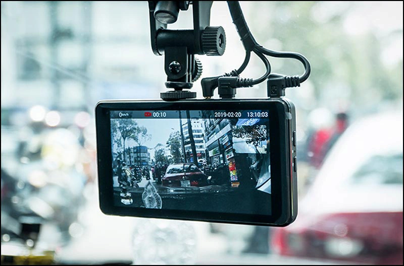 hình ảnh từ camera hành trình có thể sử dụng làm bằng chứng khi xe bị va chạm, tai nạn