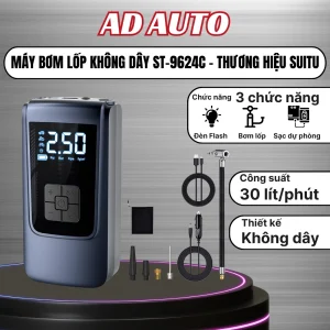 máy bơm lốp ô tô đa năng ST9624