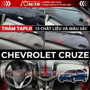 thảm taplo chevrolet cruze