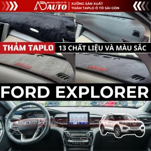 thảm taplo ford explorer