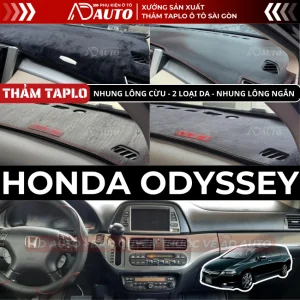 thảm taplo honda odyssey