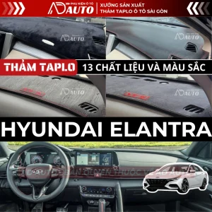 thảm taplo hyundai elantra