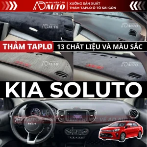 thảm taplo kia soluto