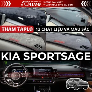 thảm taplo kia sportage