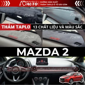 thảm taplo mazda 2