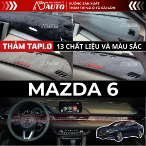 thảm taplo mazda 6
