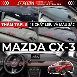 thảm taplo mazda cx3