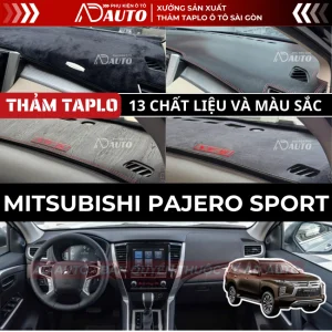 thảm taplo mitsubishi pajero sport