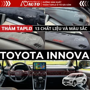 thảm taplo toyota innova