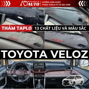 thảm taplo toyota veloz