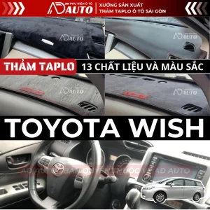 thảm taplo TOYOTA WISH