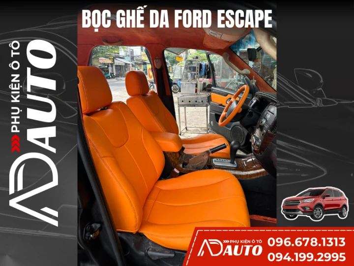 bọc ghế da ô tô ESCAPE mẫu 1