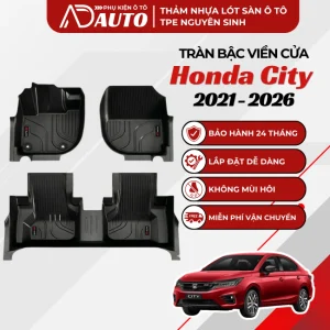 thảm lót sàn ô tô tpe Honda City