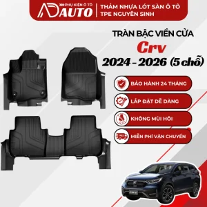 thảm lót sàn ô tô tpe Honda Crv 5 chỗ