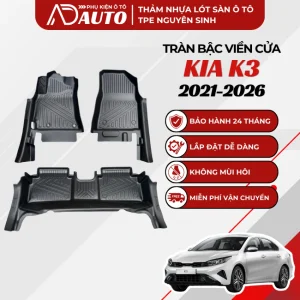 thảm lót sàn ô tô tpe Kia K3