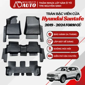 thảm lót sàn tpe Hyundai Santafe
