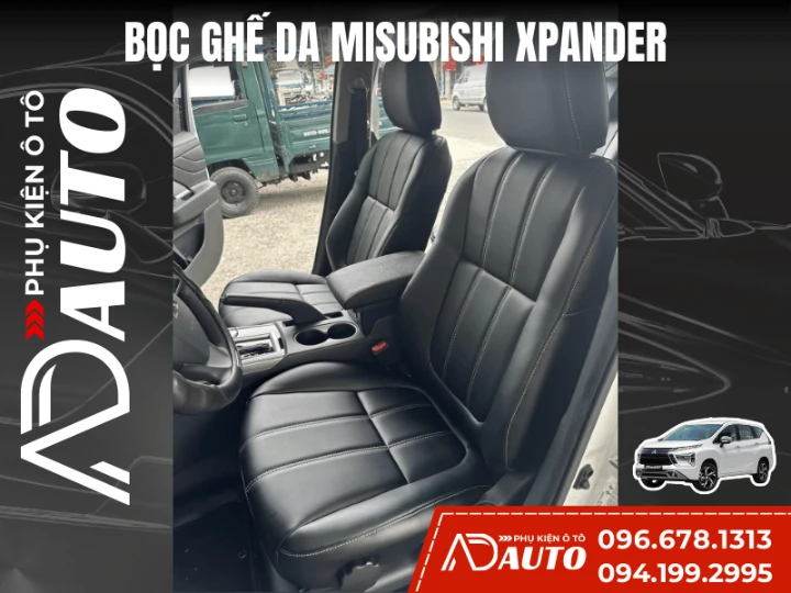 bọc ghế da ô tô misubishi xpander mẫu 1