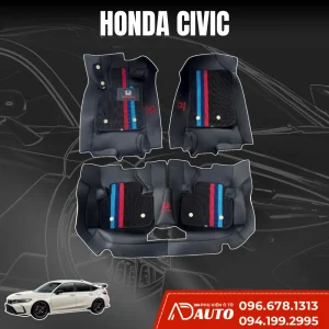 Thảm lót sàn ô tô 360 thế hệ mới Honda Civic 1