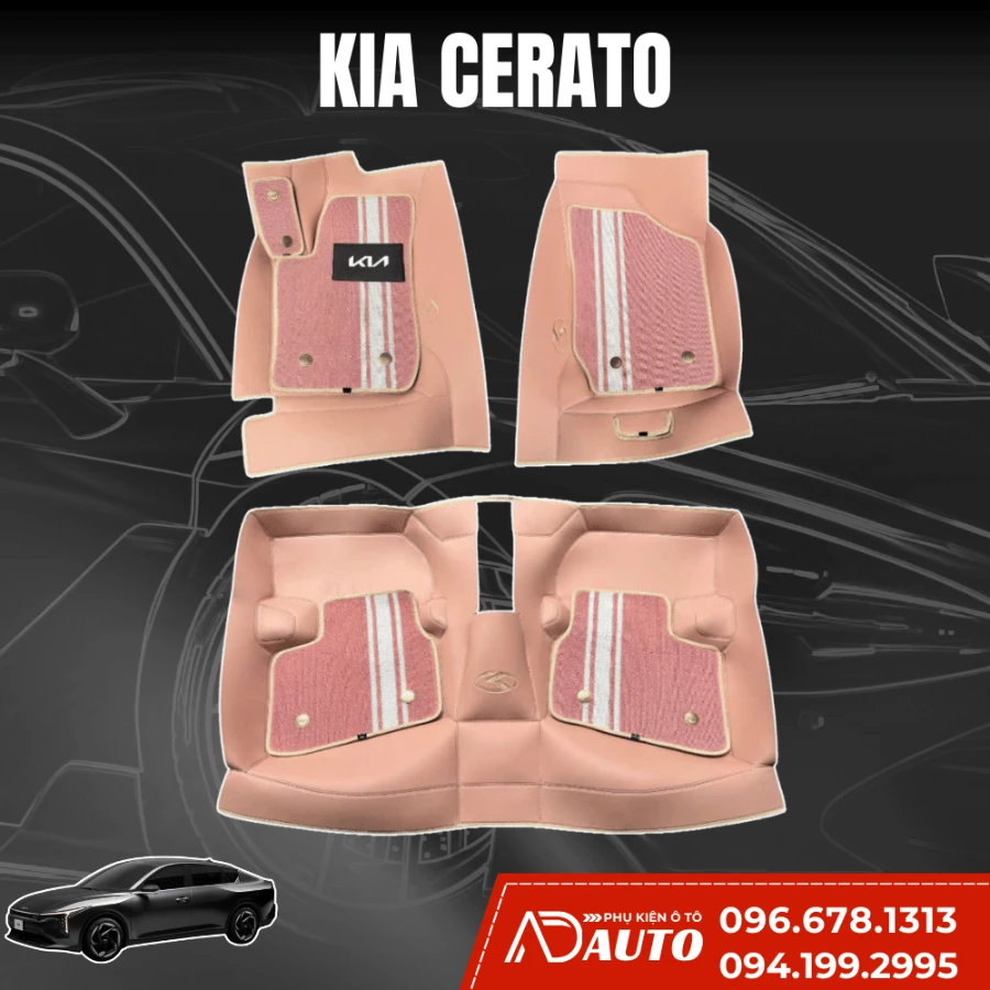 Thảm lót sàn ô tô 360 thế hệ mới Kia Cerato 1