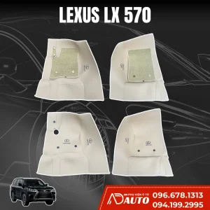 Thảm lót sàn ô tô 360 thế hệ mới Lexus LX570