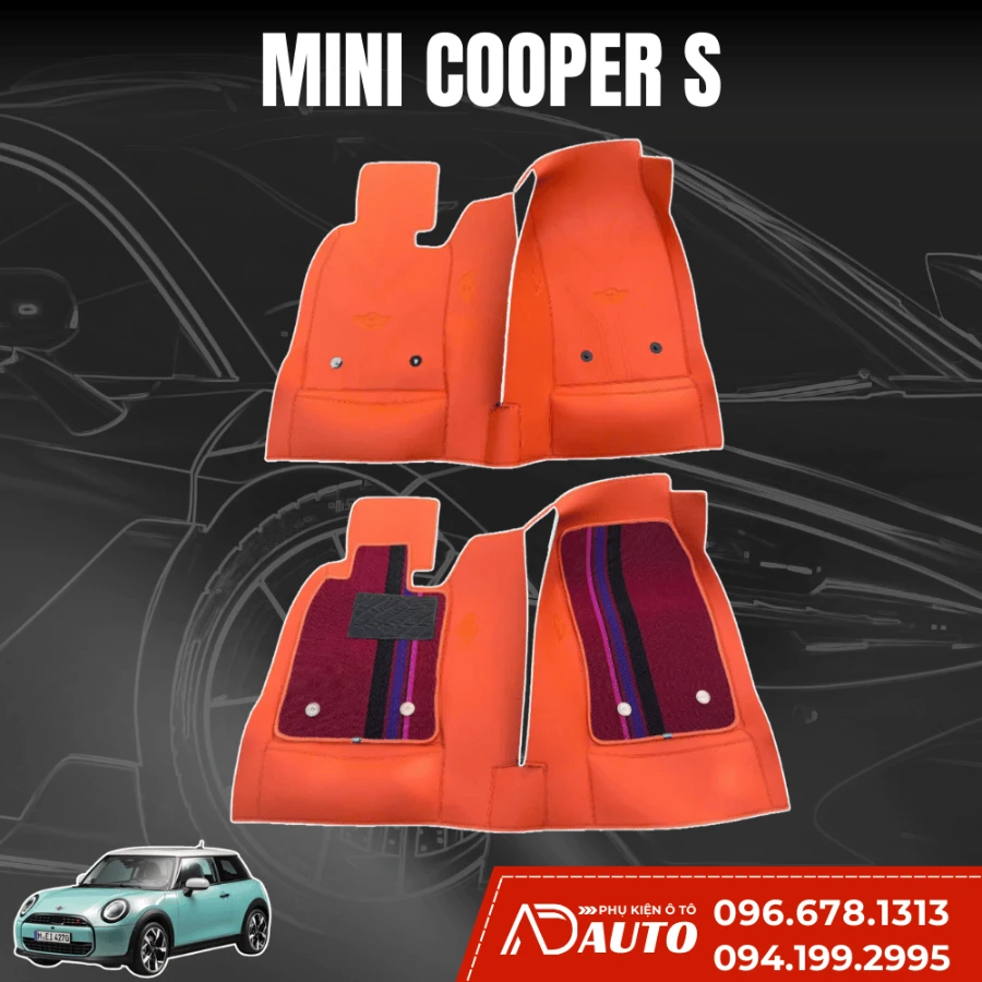 Thảm lót sàn ô tô 360 thế hệ mới Minicooper S