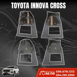 Thảm lót sàn ô tô 360 thế hệ mới Toyota Innova Cross 13