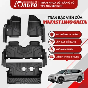 thảm lót sàn ô tô tpe Vinfast Limo Green
