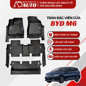 thảm lót sàn ô tô tpe BYD M6