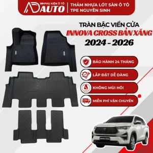 tham lót sàn tpe Toyota Innova Cross