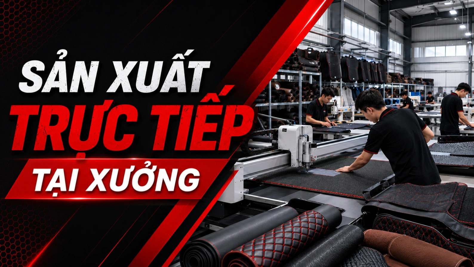 Sản xuất thảm taplo