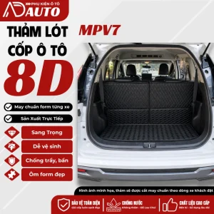 Thảm lót cốp ô tô da 8D Vinfast MPV 7
