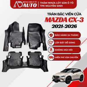 thảm lót sàn ô tô tpe Mazda Cx - 3